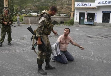 Грузия продолжает военные провокации на границе с Южной Осетией (8 фото)