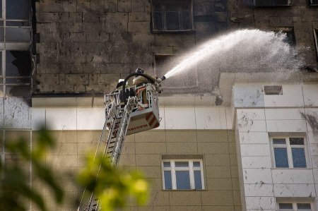 Как горят новые дома (20 фото)