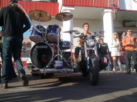 Мото барабан (9 фото)