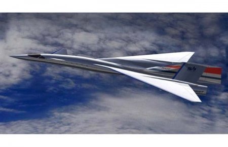 Сверхзвуковой бизнес-джет Quiet Supersonic Transport (12 фото)