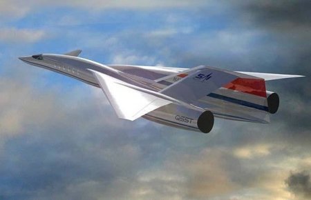 Сверхзвуковой бизнес-джет Quiet Supersonic Transport (12 фото)