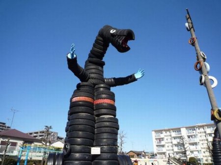 Необычный парк в Токио (14 фото)