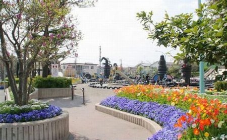 Необычный парк в Токио (14 фото)