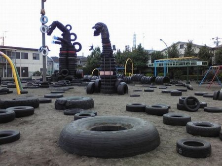 Необычный парк в Токио (14 фото)