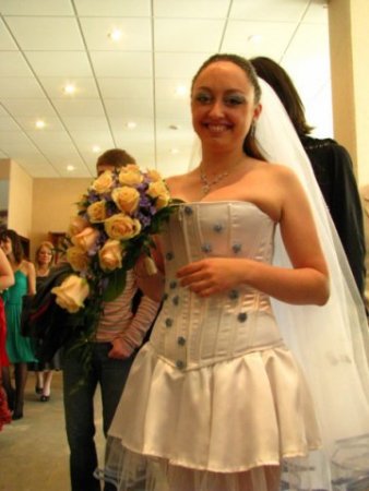 Свадьба на мотоциклах (5 фото)