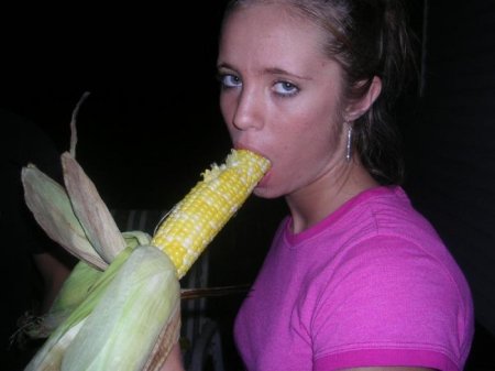 Девушки и их рты (15 фото)