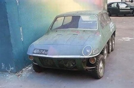 Неизвестная науке машина (5 фото)