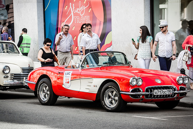 Красивые ретро-автомобили на L.U.C Chopard Classic Weekend Rally (50 фото)