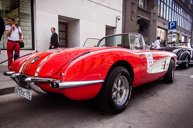 Красивые ретро-автомобили на L.U.C Chopard Classic Weekend Rally (50 фото)