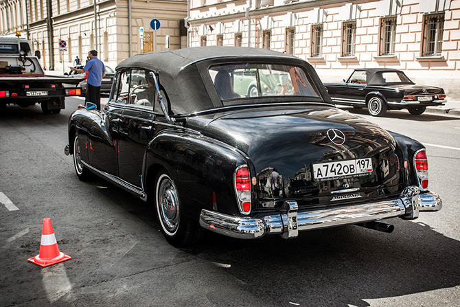 Красивые ретро-автомобили на L.U.C Chopard Classic Weekend Rally (50 фото)