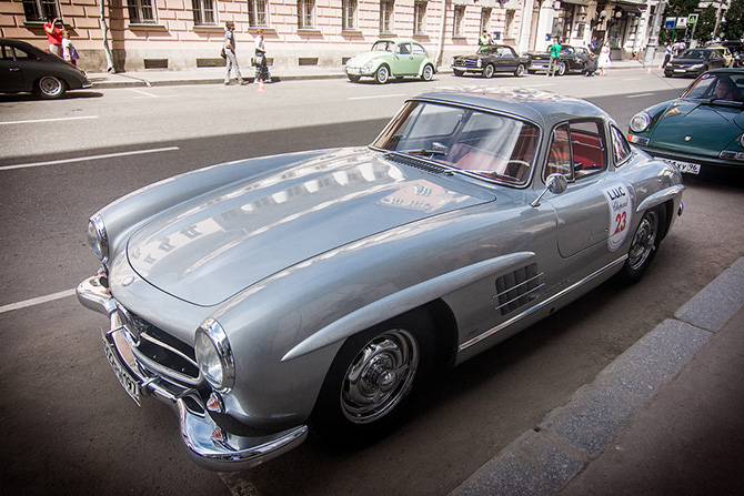 Красивые ретро-автомобили на L.U.C Chopard Classic Weekend Rally (50 фото)