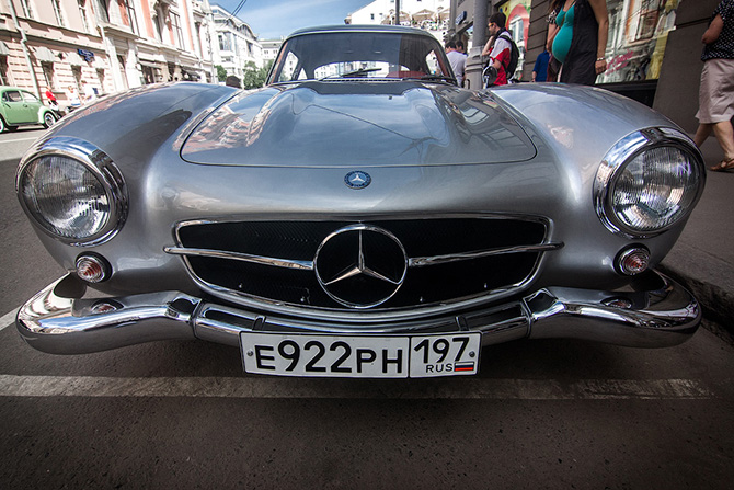 Красивые ретро-автомобили на L.U.C Chopard Classic Weekend Rally (50 фото)