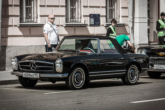 Красивые ретро-автомобили на L.U.C Chopard Classic Weekend Rally (50 фото)