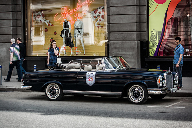 Красивые ретро-автомобили на L.U.C Chopard Classic Weekend Rally (50 фото)