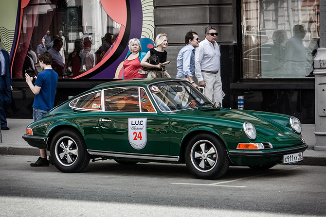 Красивые ретро-автомобили на L.U.C Chopard Classic Weekend Rally (50 фото)