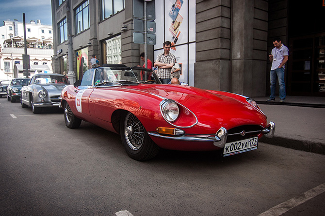 Красивые ретро-автомобили на L.U.C Chopard Classic Weekend Rally (50 фото)