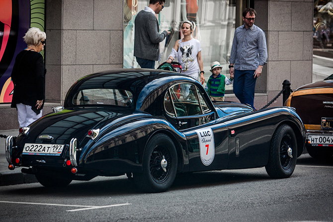 Красивые ретро-автомобили на L.U.C Chopard Classic Weekend Rally (50 фото)