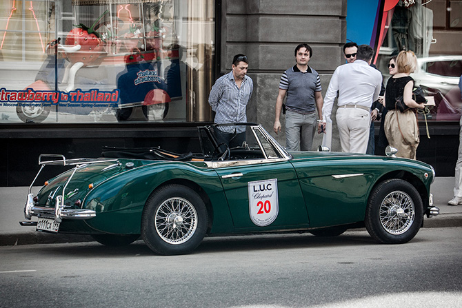 Красивые ретро-автомобили на L.U.C Chopard Classic Weekend Rally (50 фото)