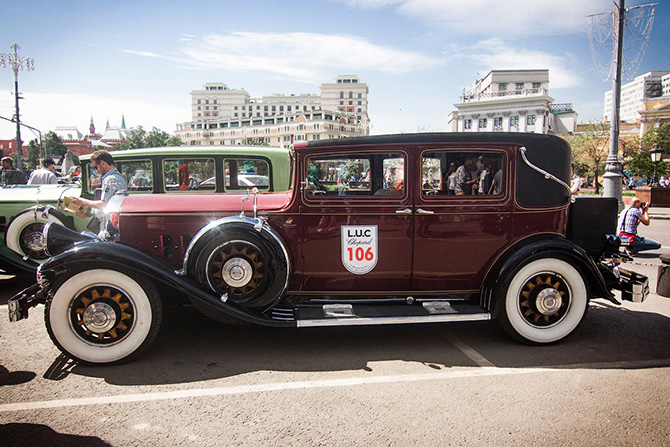 Красивые ретро-автомобили на L.U.C Chopard Classic Weekend Rally (50 фото)