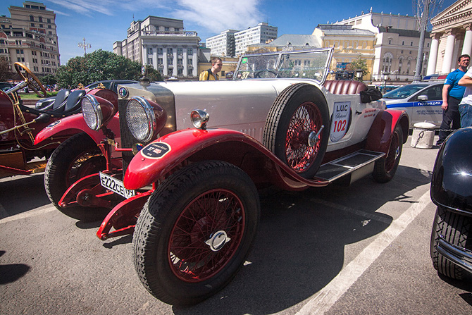 Красивые ретро-автомобили на L.U.C Chopard Classic Weekend Rally (50 фото)