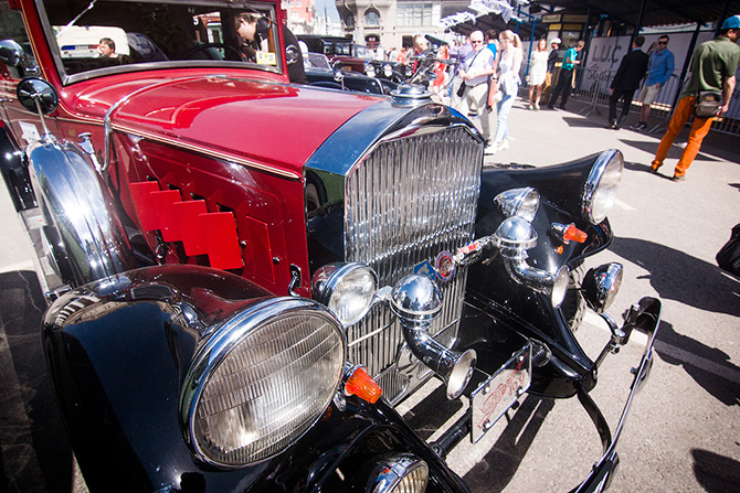 Красивые ретро-автомобили на L.U.C Chopard Classic Weekend Rally (50 фото)