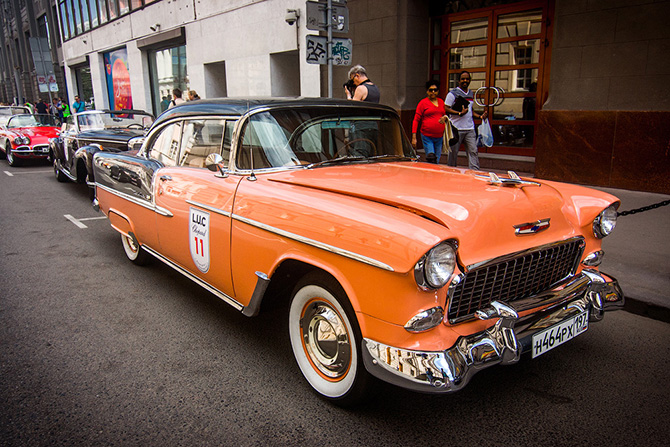 Красивые ретро-автомобили на L.U.C Chopard Classic Weekend Rally (50 фото)