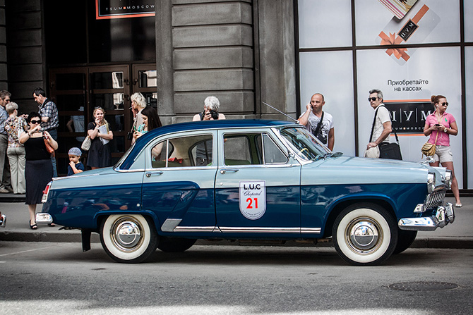 Красивые ретро-автомобили на L.U.C Chopard Classic Weekend Rally (50 фото)