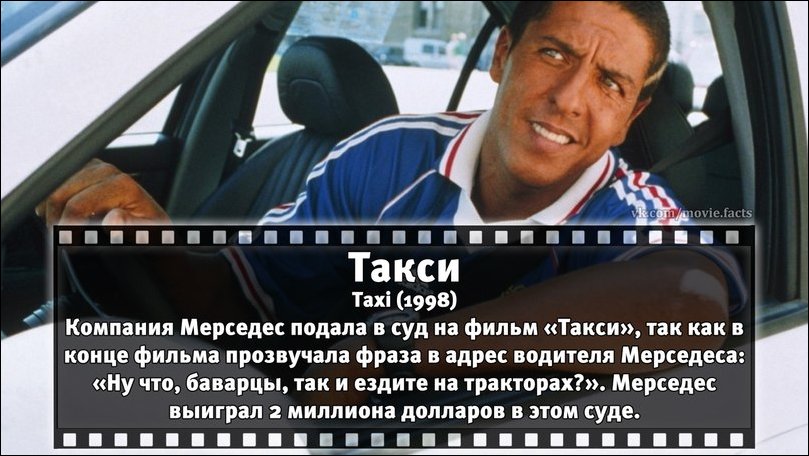 Интересные факты о всяких фильмах