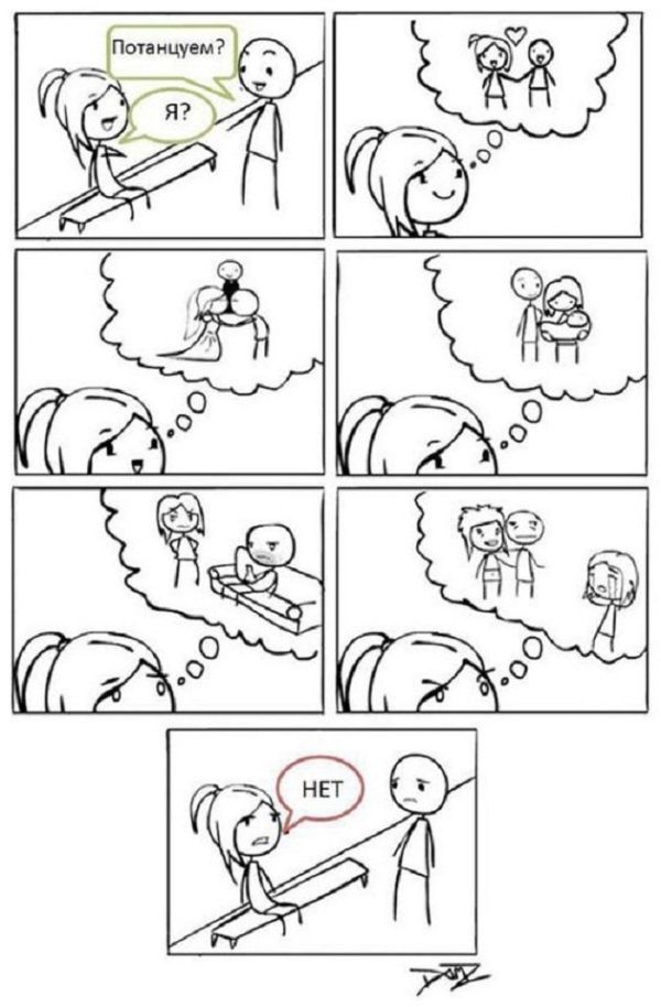 Смешные комиксы