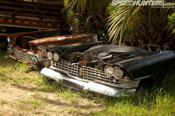 Музей ретро-автомобилей под открытым небом (46 фото)