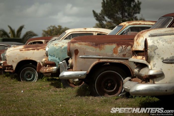 Музей ретро-автомобилей под открытым небом (46 фото)