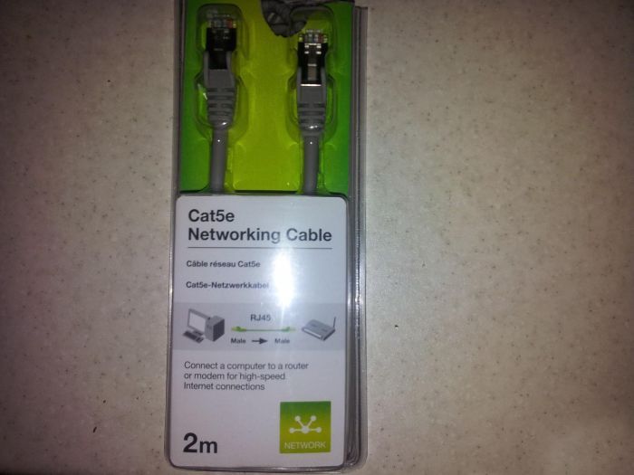 Распаковал кабель