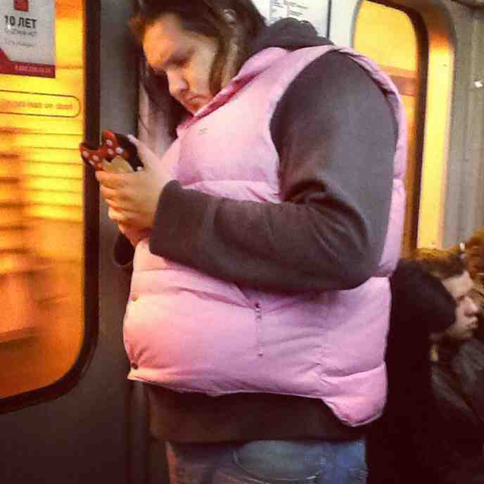Модные люди московского метро