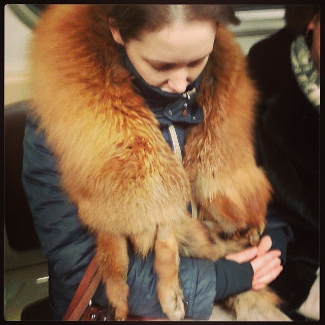 Модные люди московского метро