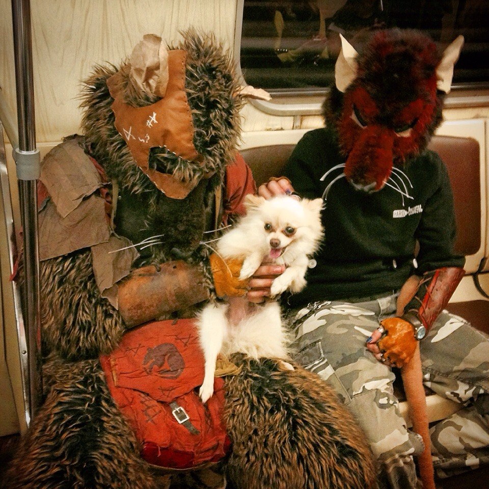 Модные люди московского метро