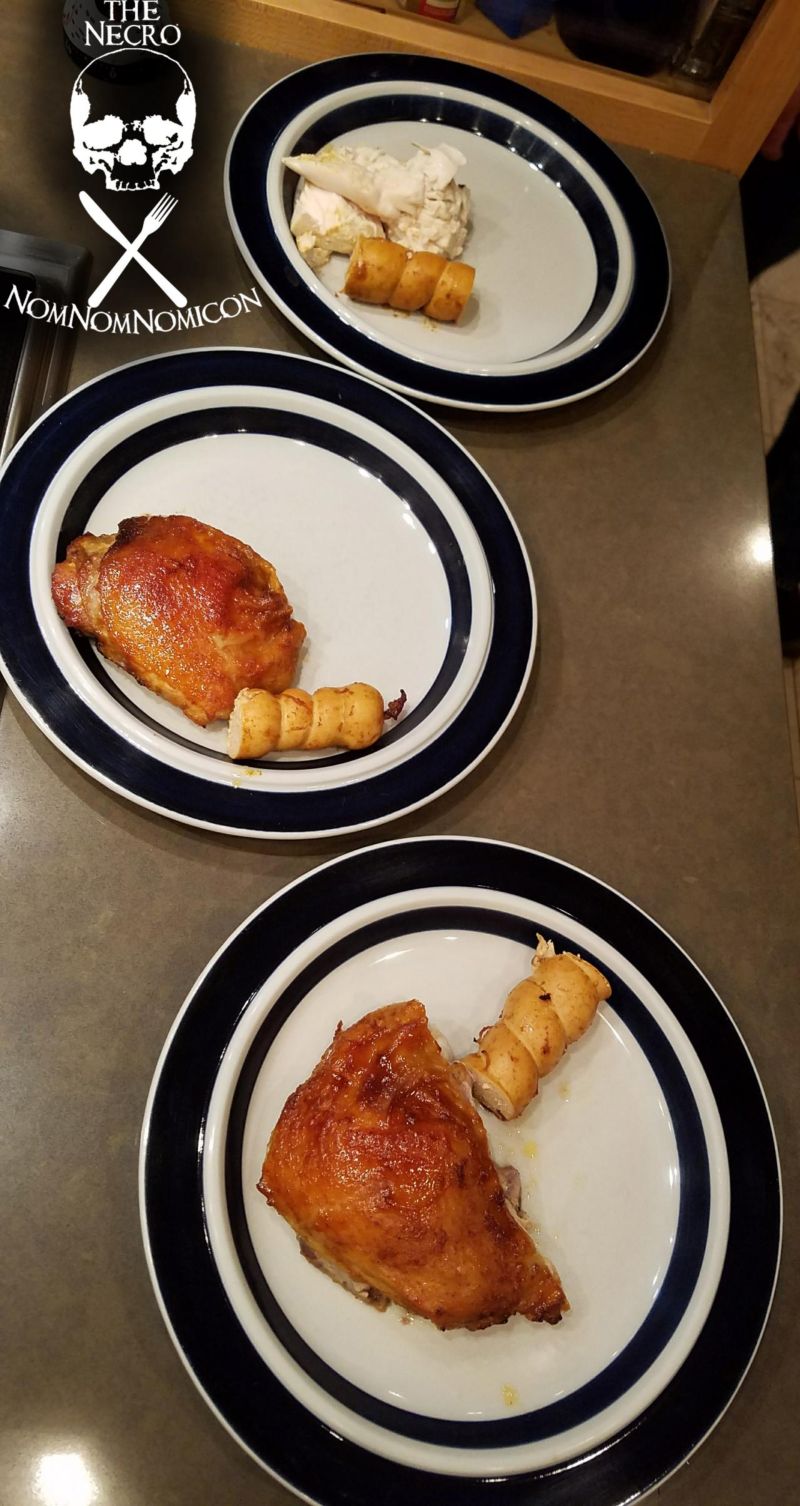 Как приготовить запеченного детеныша чужого