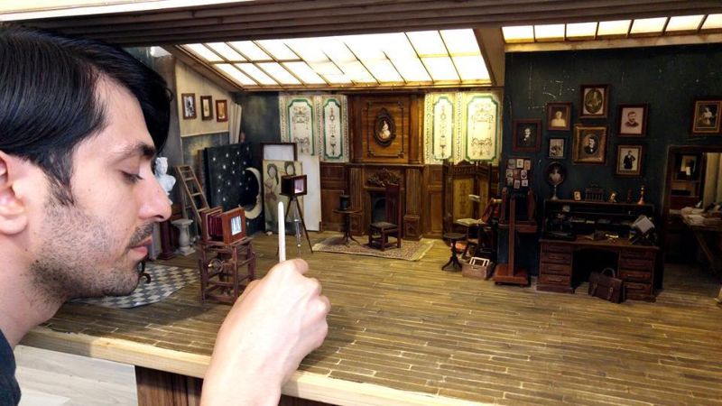 Крошечные диорамы с невероятной детализацией от художника-самоучки