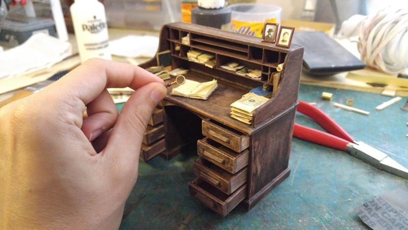 Крошечные диорамы с невероятной детализацией от художника-самоучки