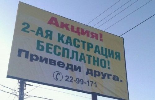 Хит-парад маразмов 2012