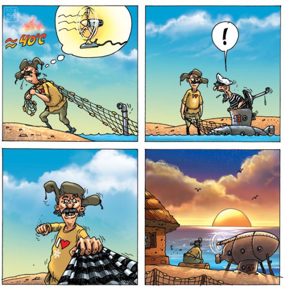 Веселые комиксы по мотивам сказок