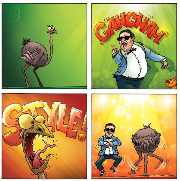 Веселые комиксы по мотивам сказок