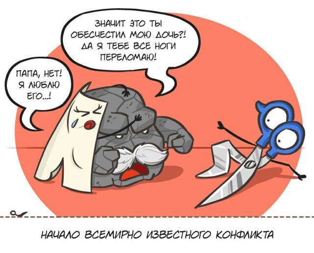 Смешные комиксы