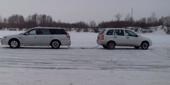 Cубару VS Лада Калина