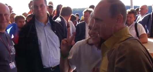 Путин, МЧС и монахи–пожарники