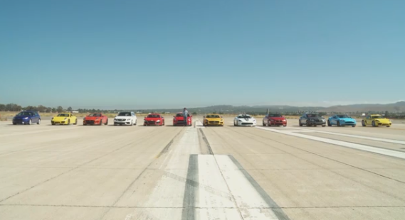 Новый массовый заезд быстрых и мощных