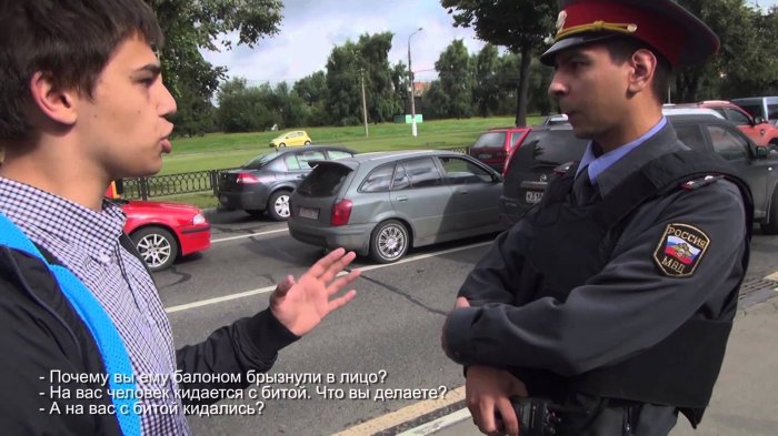 СтопХам 94 Псих на тротуаре