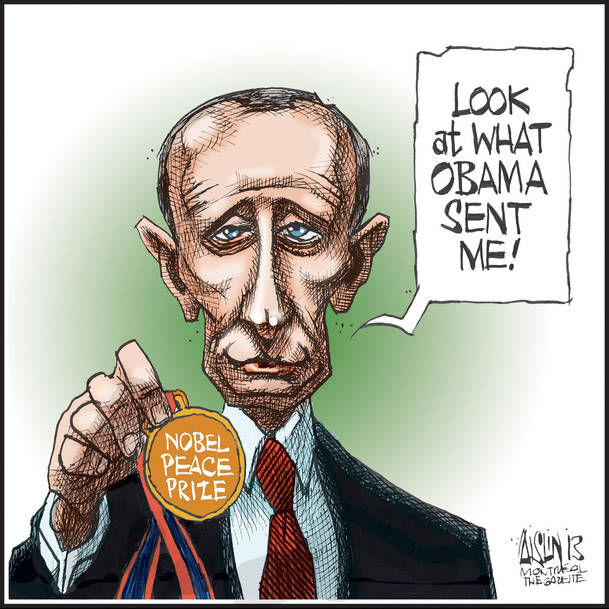 Американская политическая карикатура - Сирия