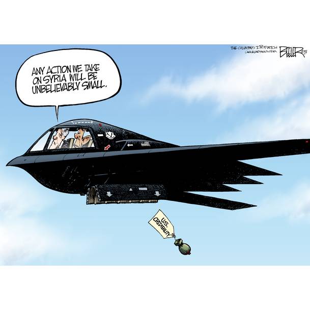 Американская политическая карикатура - Сирия