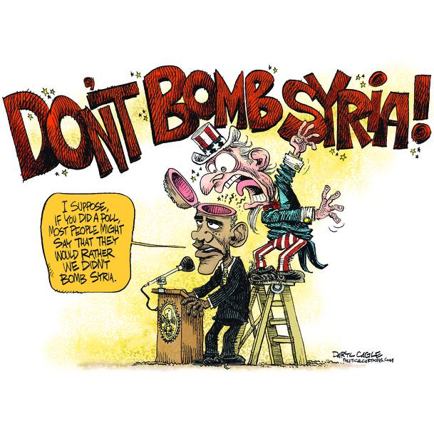 Американская политическая карикатура - Сирия