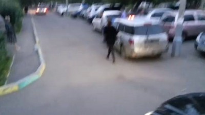 Разборки возле гимназии "Универс"